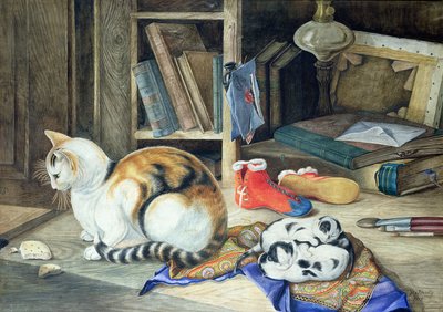 En lycklig familj, 1868 av William A. Donnelly