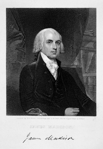 James Madison, 4:e presidenten i USA, 1800-talet av William A Wilmer