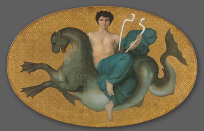 Arion på en sjöhäst, 1855. av William Adolphe Bouguereau