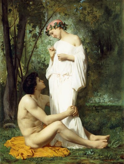 Idyll, 1851-52 av William Adolphe Bouguereau