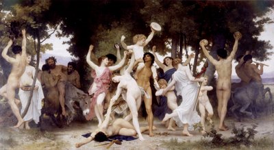 Ungdomen av Bacchus av William Adolphe Bouguereau