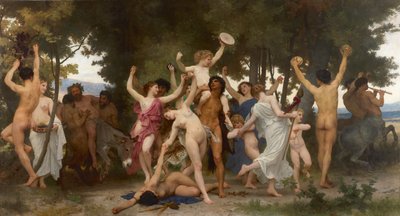 Bacchus ungdom La jeunesse de Bacchus, 1884. av William Adolphe Bouguereau