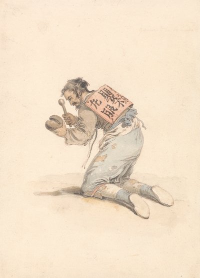 En kinesisk tiggare av William Alexander