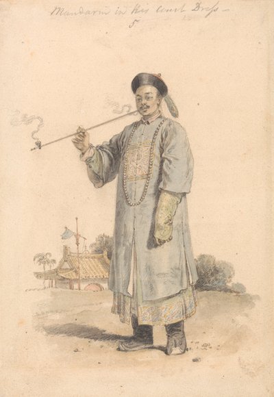 En mandarin i sin hovklänning av William Alexander