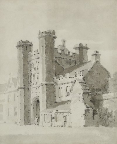 Bishops Palace, Wells Cathedral av William Alexander