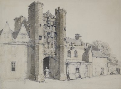 Bishops Palace, Wells Cathedral av William Alexander