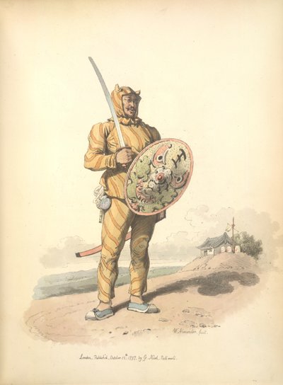 kinesiskt infanteri av William Alexander