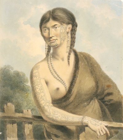Kvinna Tatuerad av William Alexander