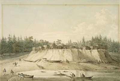 Indian Village, Point Mudge av William Alexander