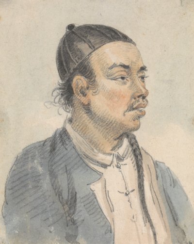 Porträtt av en kinesisk man av William Alexander