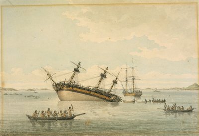 Upptäckten på klipporna, Queen Charlotte
