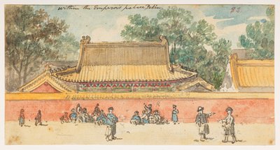 WD 959 sektion 1 f.83, Kejsarens palats, Peking av William Alexander