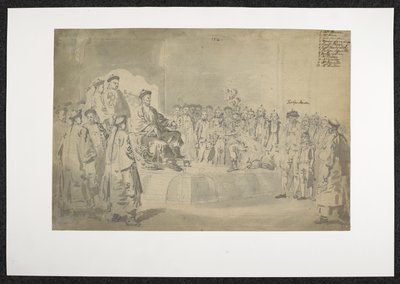 WD 961, f.57 Platta 154 Macartneys första möte med Qianlong av William Alexander