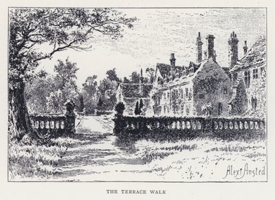The Terrace Walk (gravyr) av William Alexander Ansted