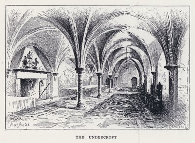 The Undercroft (gravyr) av William Alexander Ansted