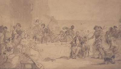 Galadag på Abbotsford av William Allan
