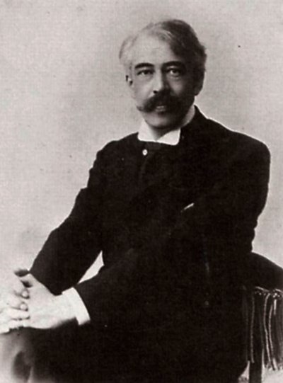 Konstantin Stanislavsky, rysk skådespelare och teaterregissör, c1890-c1900. av William Andreevich Carrick