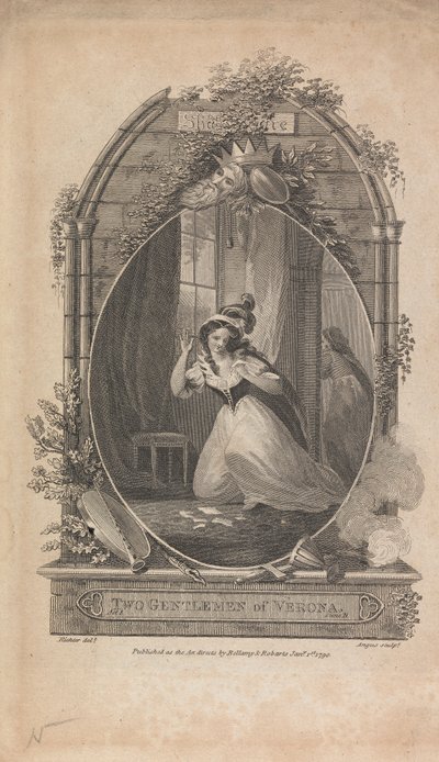 Two Gentlemen of Verona, Akt I, Sc. II av William Angus