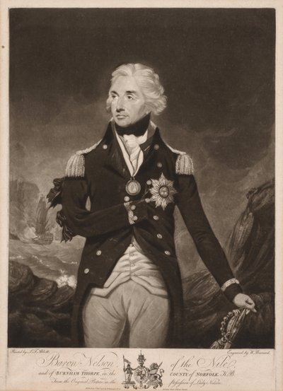 Horatio Nelson av William Barnard