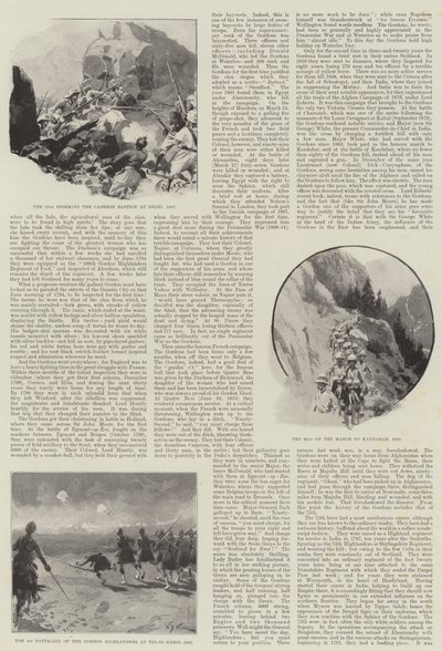 Gordon Highlanders och deras doftiga gärningar från det förflutna av William Barnes Wollen