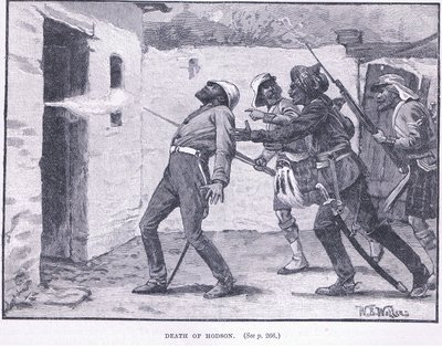 Hodsons död 1858 e.Kr. av William Barnes Wollen