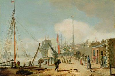Utsikt över South End, Hull av William Barton