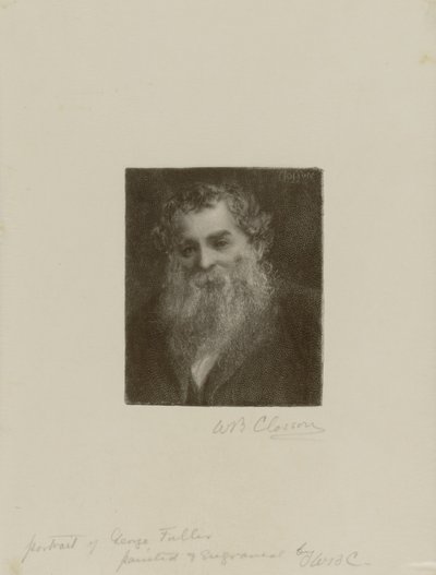 Porträtt av George Fuller av William Baxter Closson