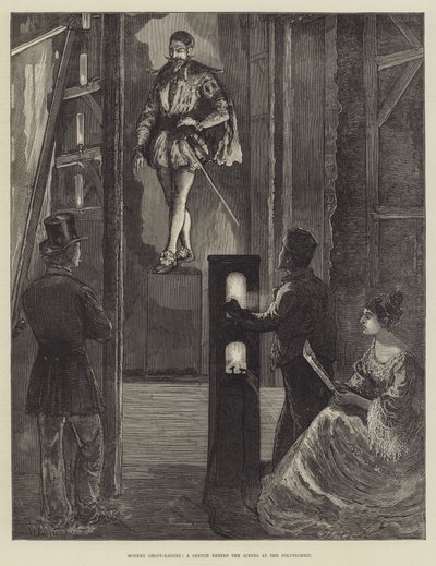 Modern Ghost-Raising, en sketch bakom kulisserna på yrkeshögskolan av William Bazett Murray
