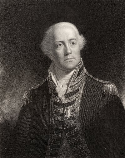 James Gambier, graverad av W. Holl, från 