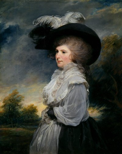 Porträtt av Mary Constance av William Beechey