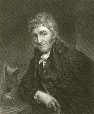 Porträtt av Nollekens av William Beechey