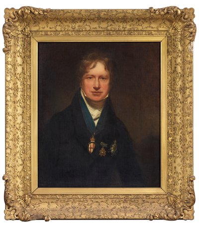 Sir George Nayler, Strumpebandskung av vapen av William Beechey