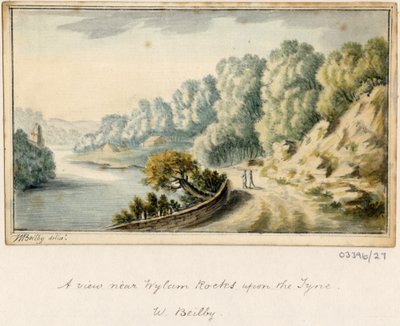 En serie skisser, vyer i Storbritannien, kontinenten och Amerika av William Beilby