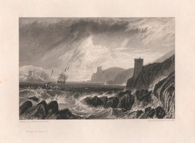 Fowey, Cornwall av William Bernard Cooke