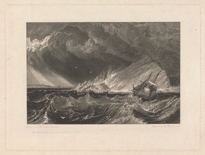 The Mewstone, ingången till Plymouth Sound av William Bernard Cooke
