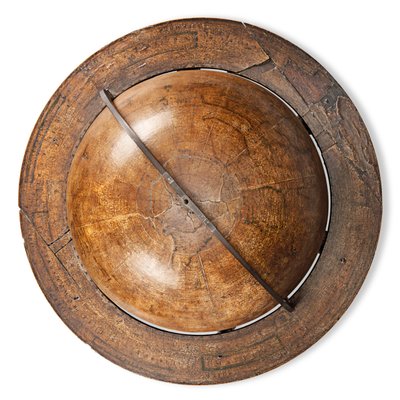 Tidig engelsk jordglob, ca 1673 av William Berry
