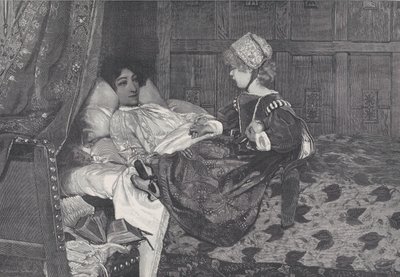 Always Welcome, från Illustrated London News, 19 maj 1888. av William Biscombe Gardner