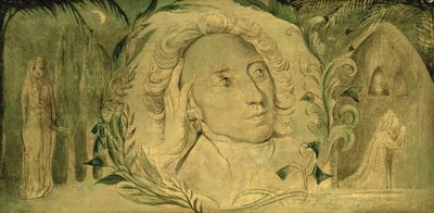 Alexander Pope, ca 1800-03 (tempera på duk) av William Blake