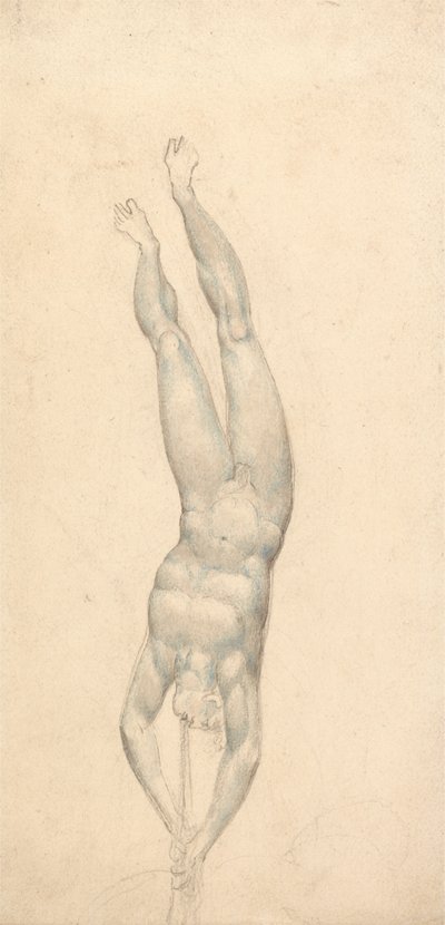 En ängel med en trumpet av William Blake
