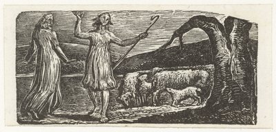 Colinet ger sig sorgset av av William Blake