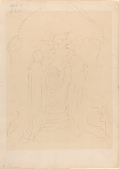 Enok inför den stora härligheten av William Blake