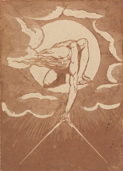Europa. En profetia, frontispice bevis intryck av William Blake