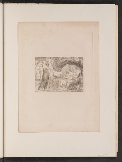 Varje man gav honom också en bit pengar av William Blake