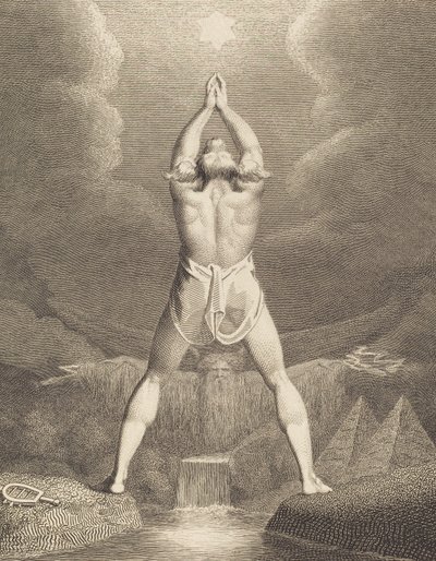 Egyptens befruktning, 1791. av William Blake