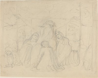 Job och hans döttrar av William Blake