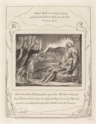 Jobs tröstare av William Blake