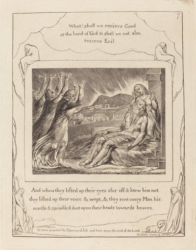 Jobs tröstare av William Blake