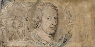 John Dryden, ca 1800 (tempera på duk) av William Blake