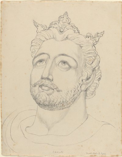 Kung Knut av William Blake