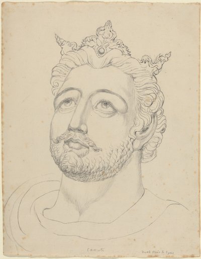 Kung Knut av William Blake